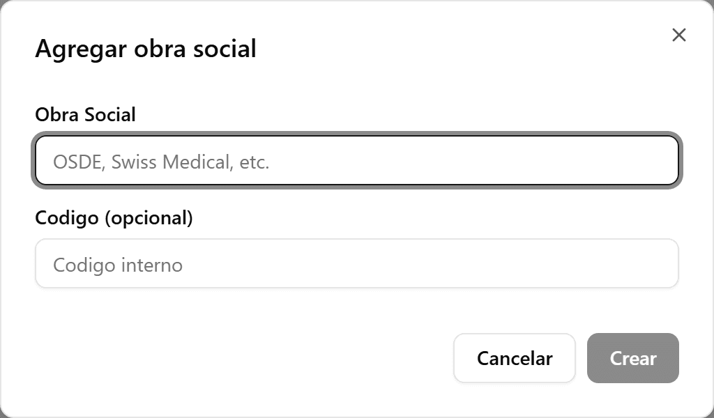 Diálogo para crear una obra social